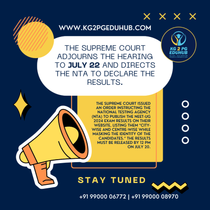 NEET-UG 2024 HEARING LIVE UPDATE