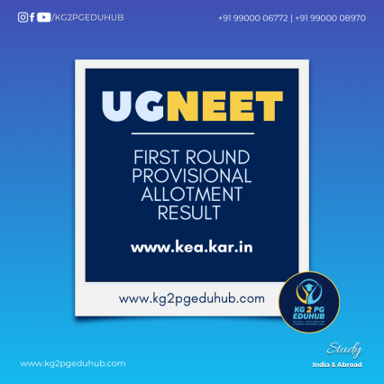 UGNEET Round 1 Provisional Seat Allotment Result