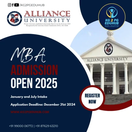Alliance University MBA Admissions
