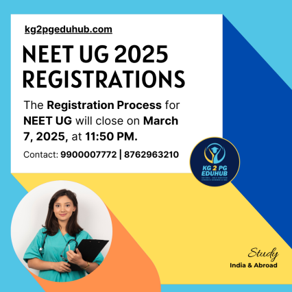 NEET UG 2025 – Exam Date, Registration & Details